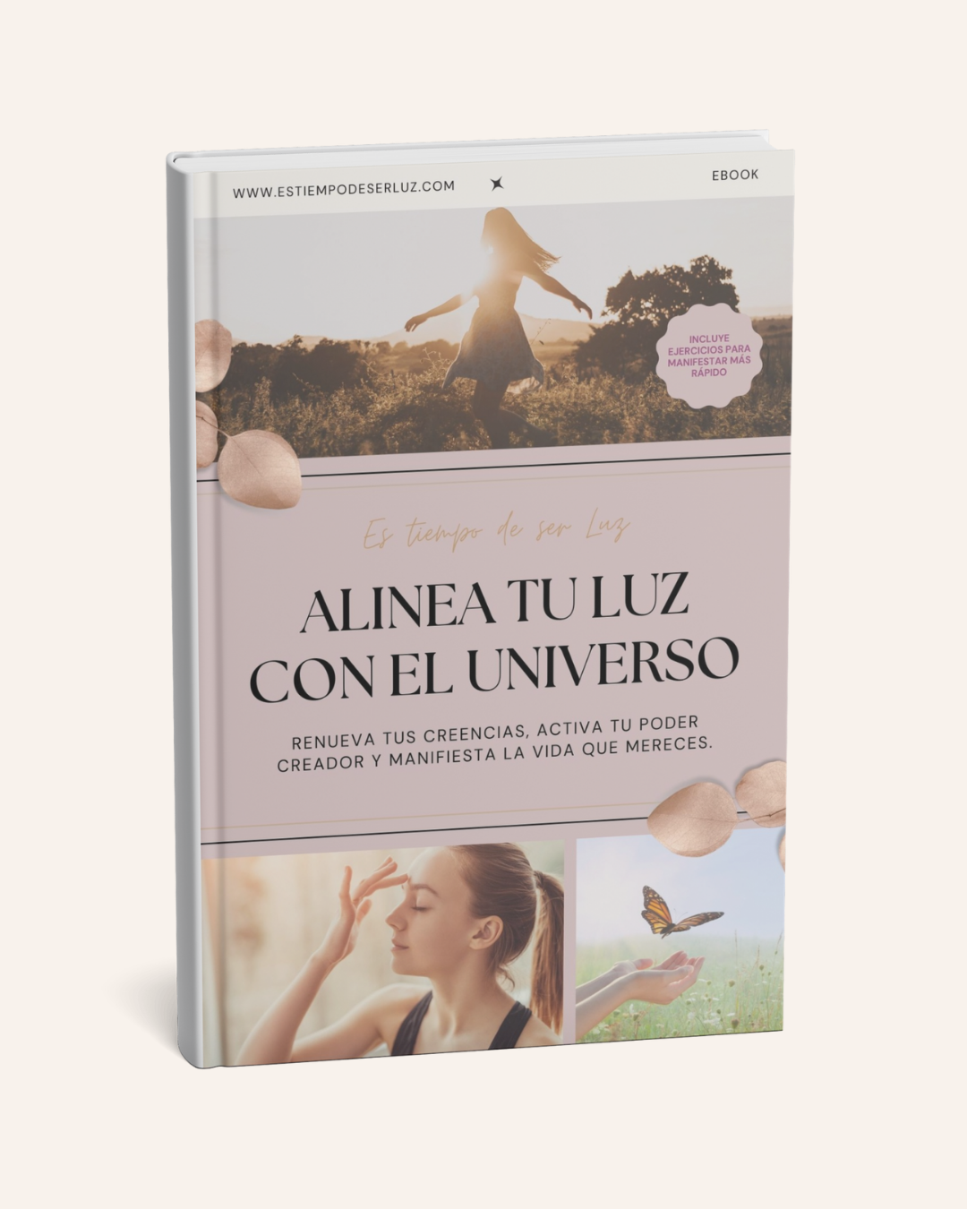 Alinea tu luz con el Universo – Ebook espiritual de manifestación